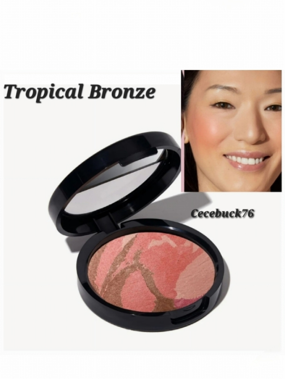 🌺Laura Geller Tropical Bronze 2 IN 1 Baked Blush N Bronzer